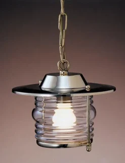 Outlet Laura Suardi Hängelampe Messing Ø26cm Maritim stilvoll