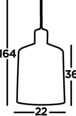 Searchlight Hängelampe Metall Ø 22 cm in Schwarz Messing E27* Hängelampen|Esszimmer Lampen