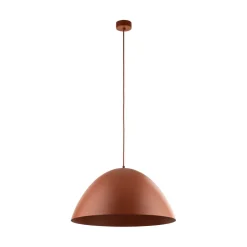 Best TK Lighting Hängelampe Metall Ø 50 cm verstellbar H: max. 170 cm Rot E27