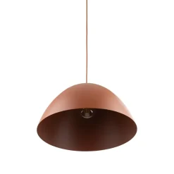 Best TK Lighting Hängelampe Metall Ø 50 cm verstellbar H: max. 170 cm Rot E27