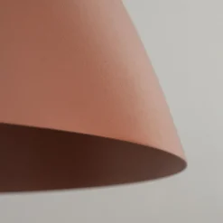 Best TK Lighting Hängelampe Metall Ø 50 cm verstellbar H: max. 170 cm Rot E27