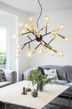 By Rydéns Hängelampe Metall B: 80 cm H: max. 120 cm 24x E27* Hängelampen|Wohnzimmerlampen