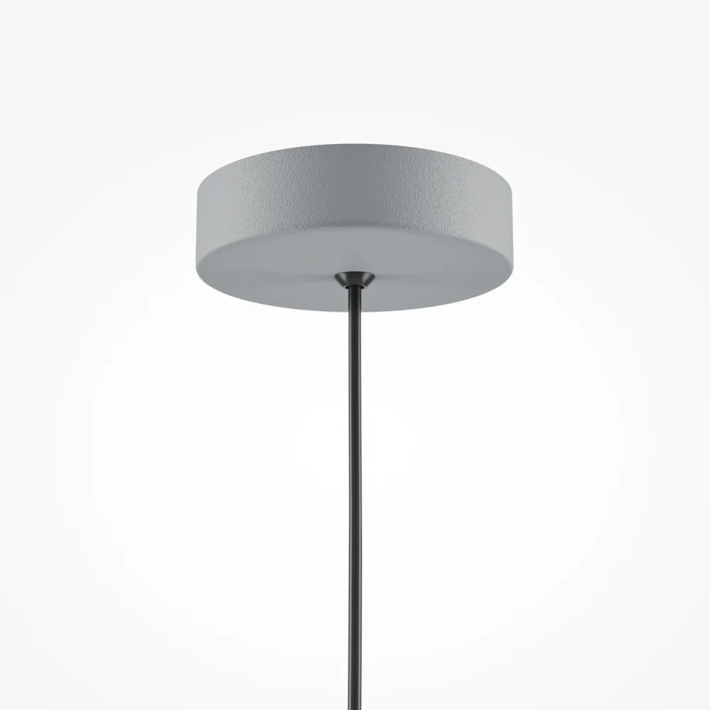 Maytoni Hängelampe Metall E27 Ø 35 cm rund H: max. 318 cm Grau* Hängelampen|Esszimmer Lampen