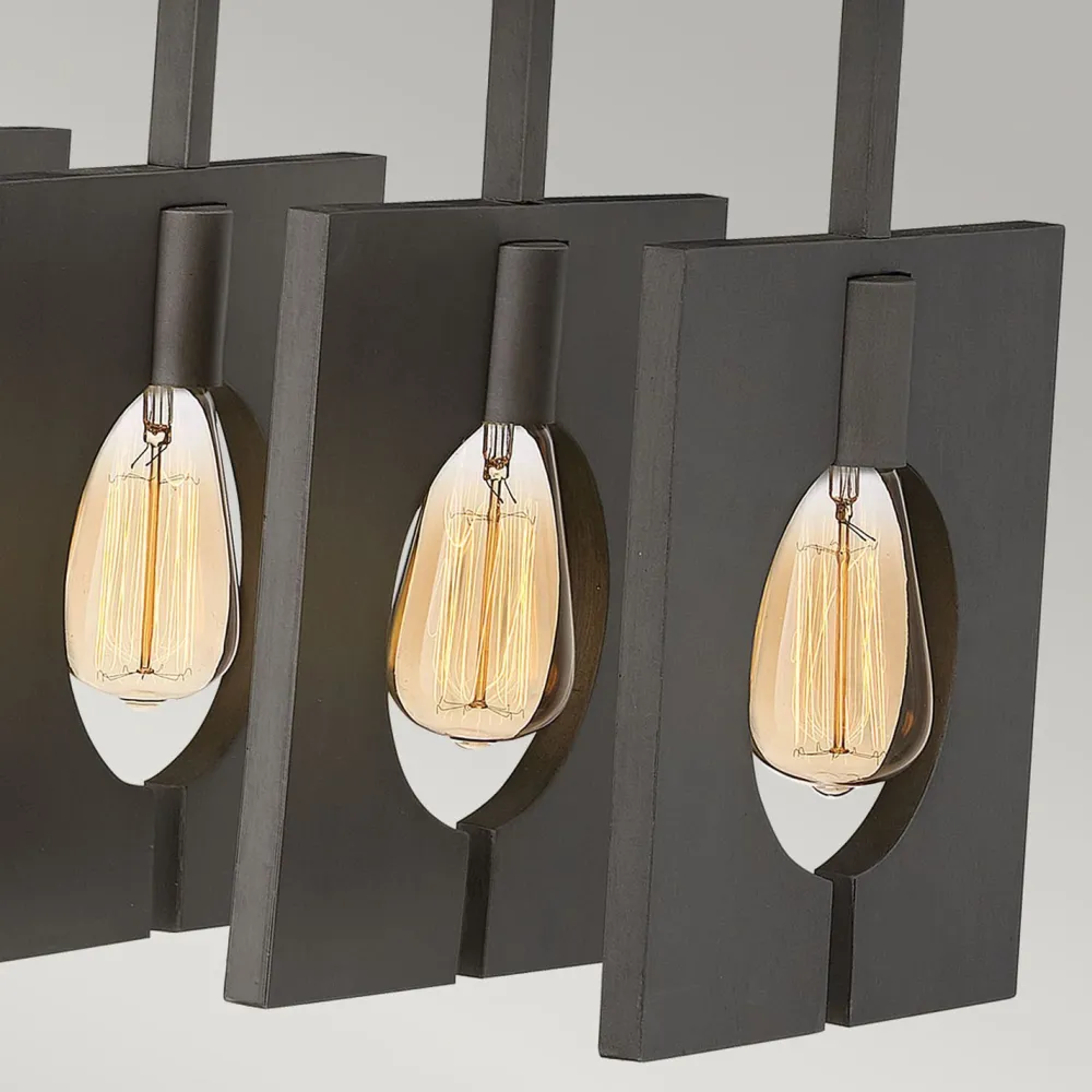 Hot Elstead Hängelampe Metall E27 H: max. 142,9 cm länglich Modern