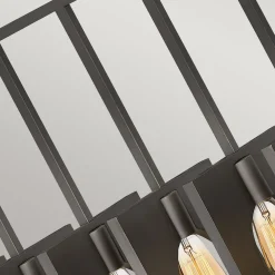 Hot Elstead Hängelampe Metall E27 H: max. 142,9 cm länglich Modern