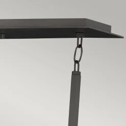 Hot Elstead Hängelampe Metall E27 H: max. 142,9 cm länglich Modern