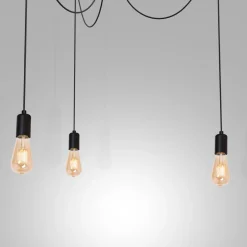 Clearance Luminex Hängelampe Metall 3-flammig Modern groß flexibel