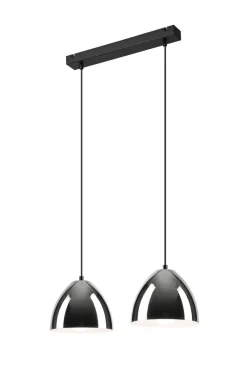 Lamkur Hängelampe Metall 2-flmg E27 elegante Loft Küche* Hängelampen|Esszimmer Lampen