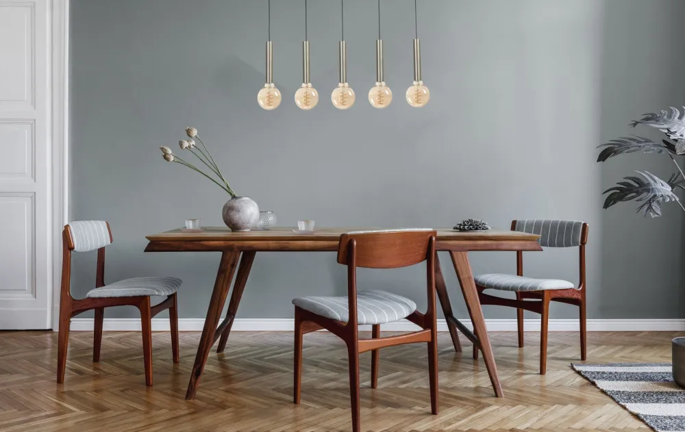 Masterlight Hängelampe Metall für E27 Schwarz Nickel ESJA* Wohnzimmerlampen|Esszimmer Lampen