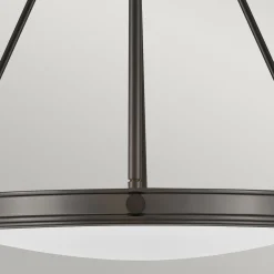 Elstead Hängelampe Metall Glas Ø 54,3 cm H: max. 377 cm 4x E14* Hängelampen|Bürolampen