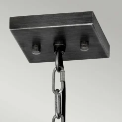 Elstead Hängelampe Metall Glas 25 cm breit H: max. 200,3 cm E27* Wohnzimmerlampen|Esszimmer Lampen