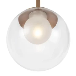 Maytoni Hängelampe Metall Glas D: 15 cm rund H: max. 334 cm G9* Hängelampen|Esszimmer Lampen