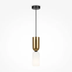 Maytoni Hängelampe Metall Glas E14 rund D: 8 cm H: max. 232 cm* Hängelampen|Esszimmer Lampen