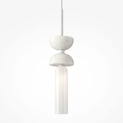 Discount Maytoni Hängelampe Metall Glas G9 D: 10 cm rund Modern MARIA