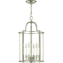 Clearance Elstead Hängelampe Metall Glas Jugendstil AVELINE