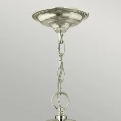 Clearance Elstead Hängelampe Metall Glas Jugendstil AVELINE