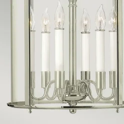 Clearance Elstead Hängelampe Metall Glas Jugendstil AVELINE