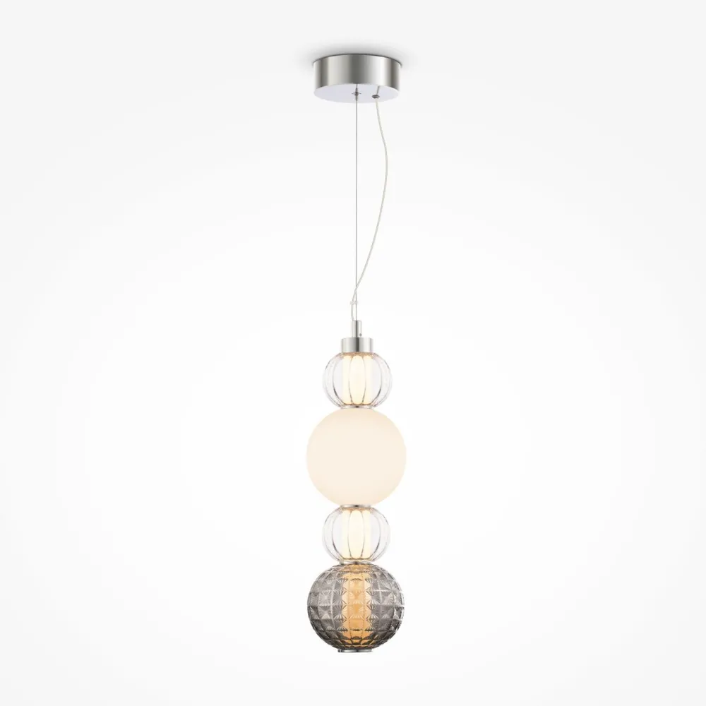 Maytoni Hängelampe Metall Glas LED 14,7 cm breit H: max. 169 cm* Hängelampen|Led Lampen