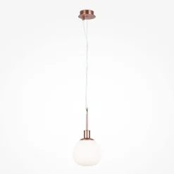 Maytoni Hängelampe Metall Glas rund D: 15 cm H: max. 153 cm E14* Hängelampen|Esszimmer Lampen