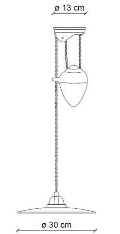 Best Ferroluce Hängelampe Metall Keramik E27 verstellbar Weiß Schwarz