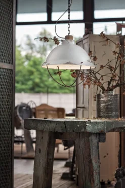 Ferroluce Hängelampe Metall Keramik E27 Ø 40 cm H: max. 110 cm* Wohnzimmerlampen|Keramiklampen