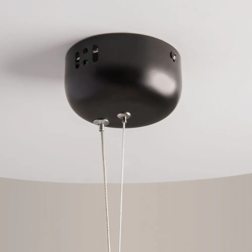 Maytoni Hängelampe Metall Rauchglas LED Ø 30,2 cm rund in Gold* Hängelampen|Led Lampen