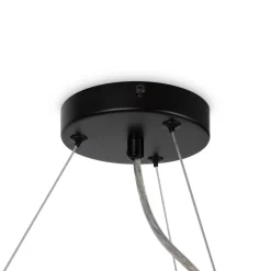 New Maytoni Hängelampe Metall Rauchglas G9 69 cm breit Kugel Schirm