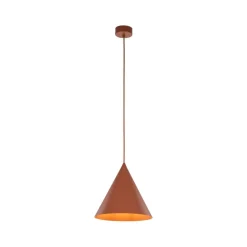 TK Lighting Hängelampe Metall Rot Ø 25 cm H: max. 160 cm E27 Retro* Hängelampen|Esszimmer Lampen