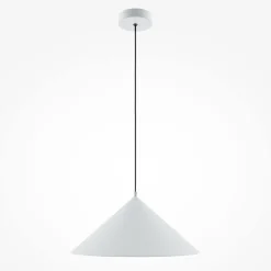 Maytoni Hängelampe Metall rund Ø 35 cm H: max. 318 cm Weiß E27* Küchenlampen|Wohnzimmerlampen