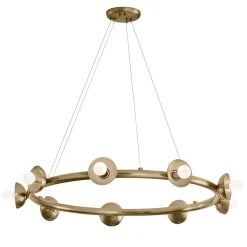 Elstead Hängelampe Metall rund D: 87,6 cm H: max. 185,5 cm E14* Hängelampen|Bürolampen