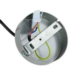 Easylight Hängelampe Metall rund Retro Chrom Kugelschirm* Hängelampen|Esszimmer Lampen