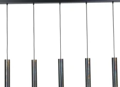 Masterlight Hängelampe Metall verstellbar länglich Schwarz Öl-Effekt* Wohnzimmerlampen|Esszimmer Lampen