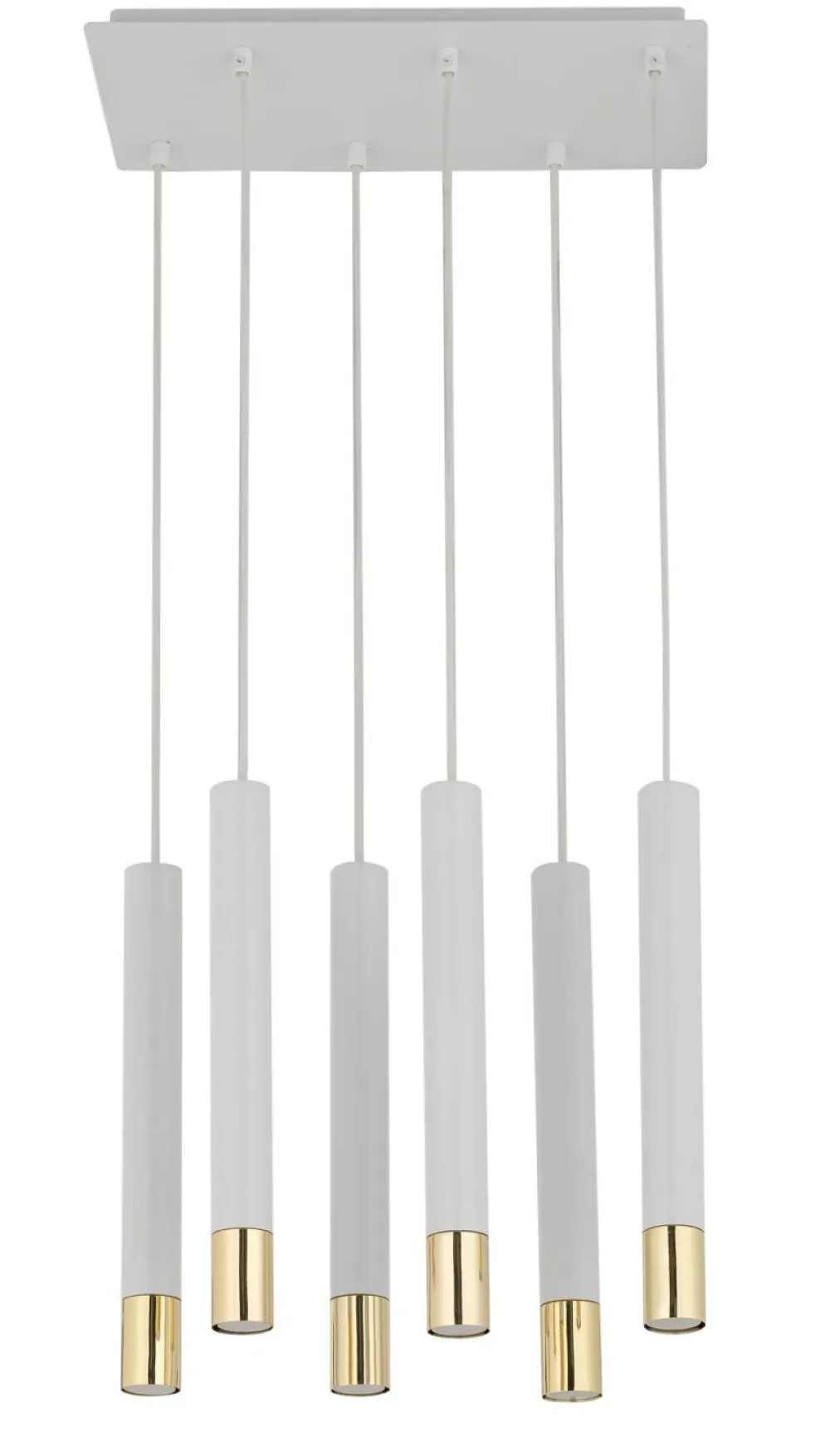 Sigma Hängelampe Metall Weiß Gold Modern elegant THEANO* Moderne Lampen|Wohnzimmerlampen