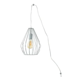 Easylight Hängelampe mit Stecker Kabel 5,5 m lang Grau flexibel* Hängelampen|Esszimmer Lampen