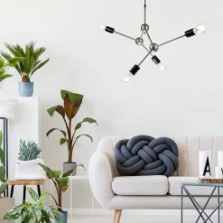 Best Lamkur Hängelampe Pendelleuchte Edelstahl Metall Esszimmer