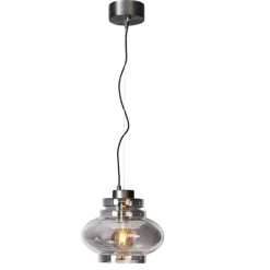 By Rydéns Hängelampe Rauchglas 30 cm breit H: max. 140 cm verstellbar* Hängelampen|Wohnzimmerlampen