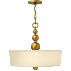 Elstead Hängelampe ROMINA in Messing Ø51cm Pendelleuchte* Hängelampen|Vintage Lampen