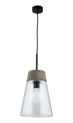 Best Jupiter Hängelampe Schwarz Holz Ø23cm ARAVAE Küche Leuchte