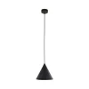 Sale TK Lighting Hängelampe Schwarz rund Ø 19 cm E27 Retro Metall CODY