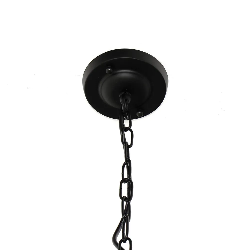 Best Easylight Hängelampe Schwarz Vintage Ø 30 cm Metall E27