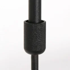 Steinhauer Hängelampe Schwarz Weiß Metall Stoff 140 cm 3-flammig* Hängelampen|Bürolampen