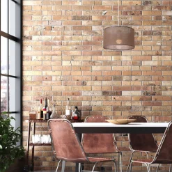 Lamkur Hängelampe Stoff Ø 35 cm verstellbar wohnlich Modern E27 Braun* Schlafzimmer Lampen|Küchenlampen