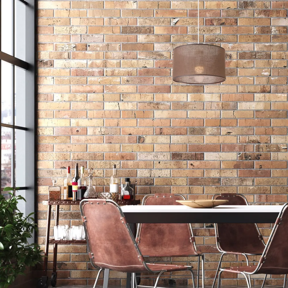 Lamkur Hängelampe Stoff Ø 35 cm verstellbar wohnlich Modern E27 Braun* Schlafzimmer Lampen|Küchenlampen