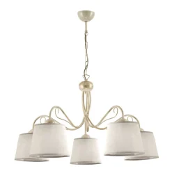 Jupiter Hängelampe Stoff Schirm LOCOLA Esszimmer Leuchte* Hängelampen|Stofflampen