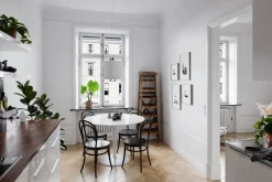 By Rydéns Hängelampe Stoffschirm B: 35cm H: max. 120cm E27 Schwarz Weiß* Hängelampen|Wohnzimmerlampen