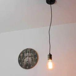 Easylight Hängelampe verstellbar Vintage E27 in Bronze* Hängelampen|Esszimmer Lampen