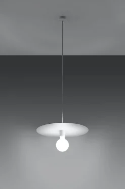 Best Sollux Hängelampe Weiß Ø 40 cm Metall E27 Küche Esszimmer