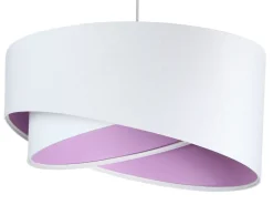 Discount BPS Koncept Hängelampe Weiß Flieder rund Ø50cm Esstisch