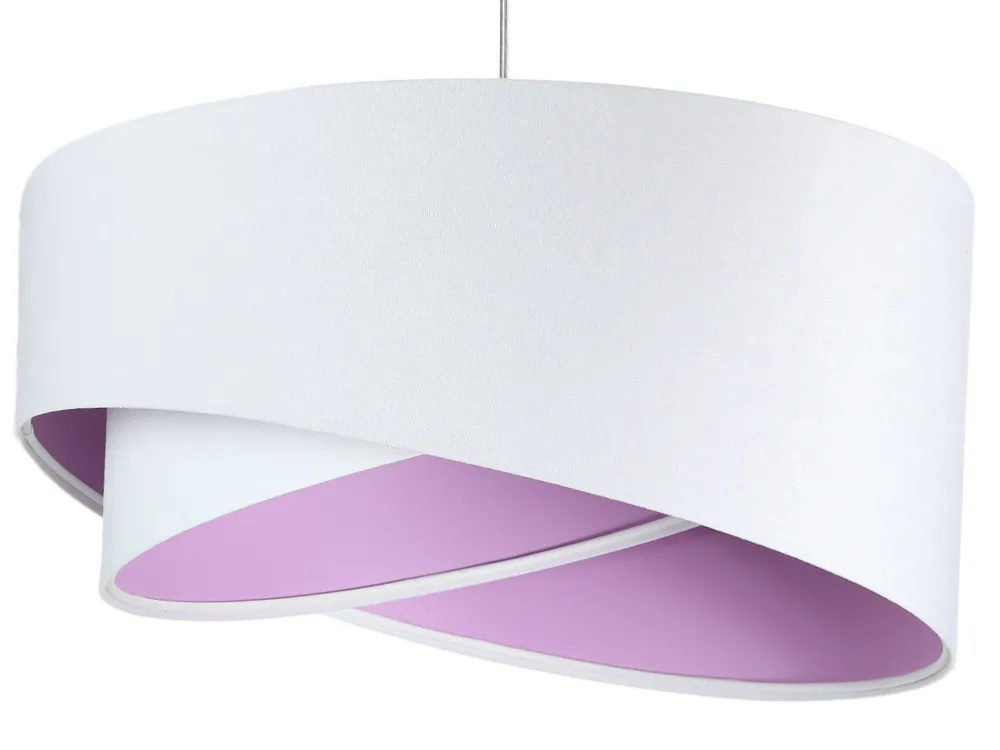 Discount BPS Koncept Hängelampe Weiß Flieder rund Ø50cm Esstisch