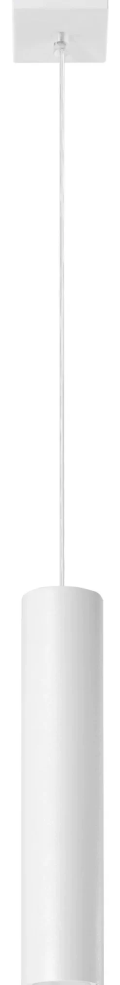 Sale Sollux Hängelampe Weiß Metall Ø 6 cm Zylinder GU10 schmal